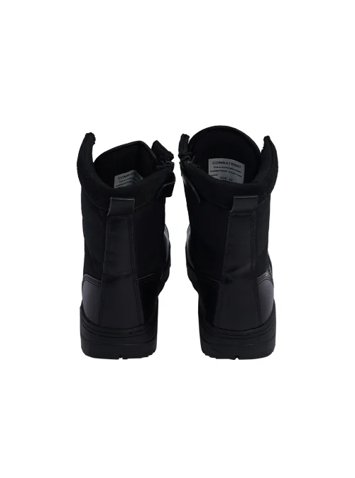 Resident Evil Leon Black Cosplay Boots