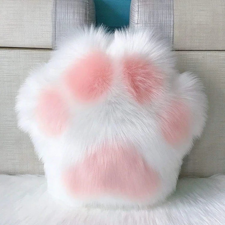 5 Colors Solf Kawaii Cat Paw Hold Comfy Cushion SP16159