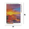 Sunrise By The Sea  | Full Round Diamond Painting Kits