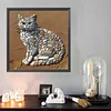 Diamond Painting -DIY Round Drill Stone Art Cat(40x40cm)