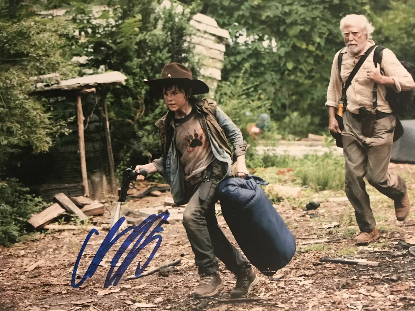 Chandler Riggs Autographed Signed 8x10 Photo Poster painting ( Walking Dead ) REPRINT