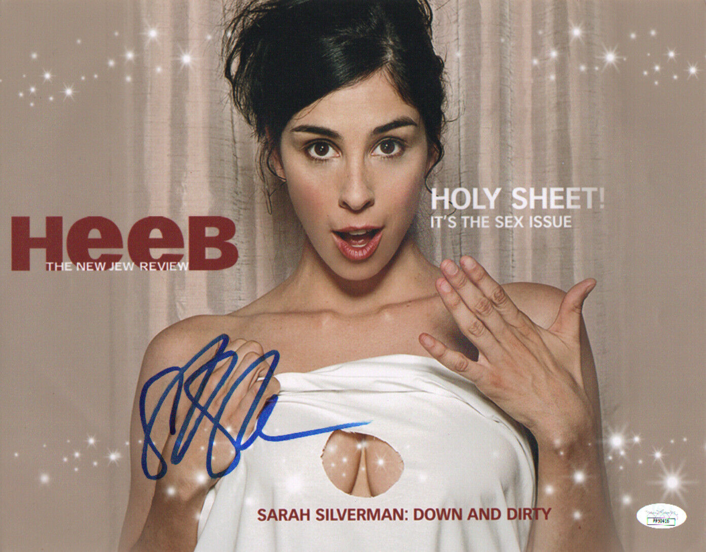 ~~ SARAH SILVERMAN Authentic Hand-Signed SEXY