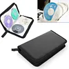 Portable Zipper DVD CD Holder 80pcs Capacity Portable Disc CD VCD DVD Carry Bag
