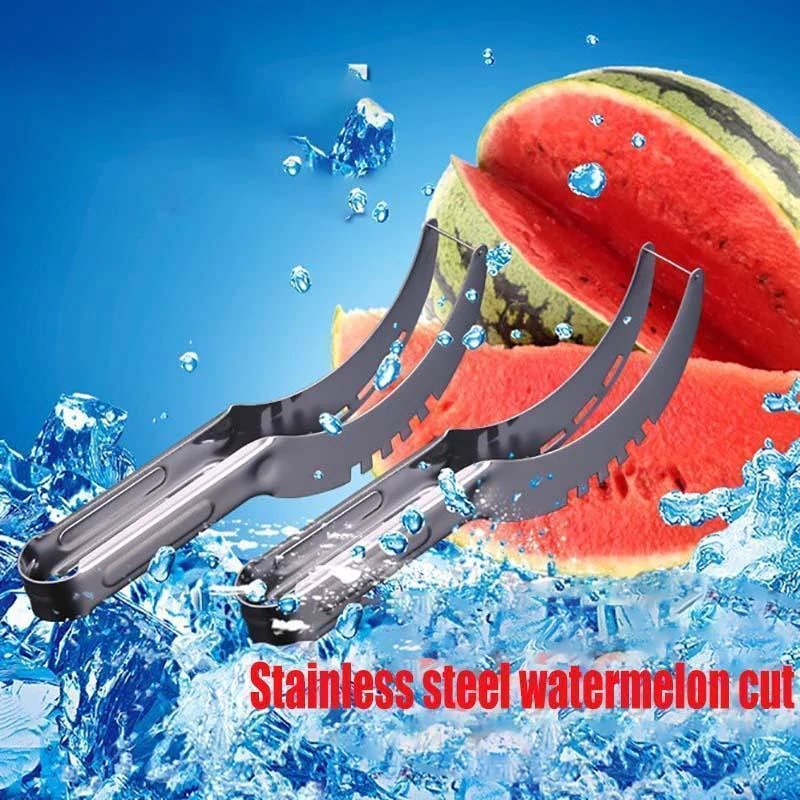 (BUY 1 GET 1 FREE)Stainless Steel Watermelon Cut Multi-function Slicer