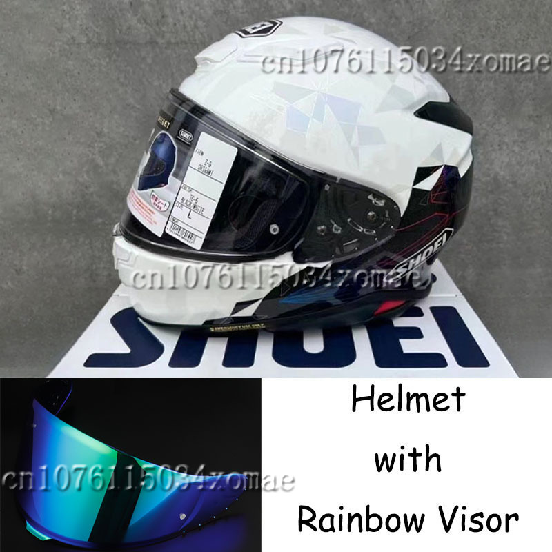 Shoei Z8 Thousand Paper Cranes X Lucky Talisman Full Face Motorcycle Helmet Riding Motocross Racing Motobike Helmet RF-1400 NXR2 93 Retro TC-10 