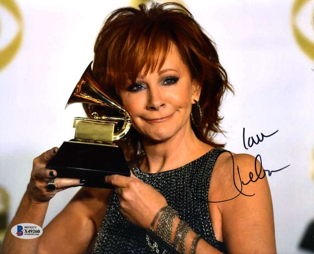 Reba McEntire BAS Beckett Coa Signed 8x10 Photo Poster painting Autograph