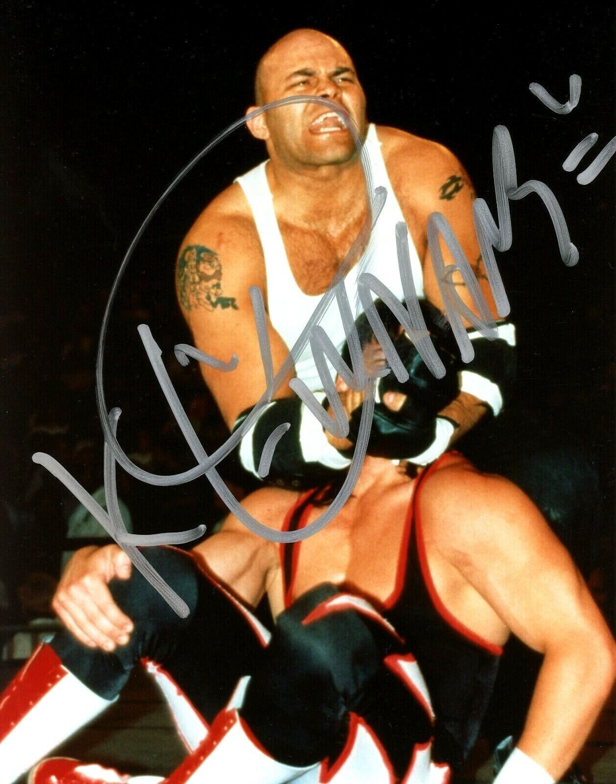 WWE WCW KONNAN HAND SIGNED AUTOGRAPHED 8X10 Photo Poster painting WITH COA 1