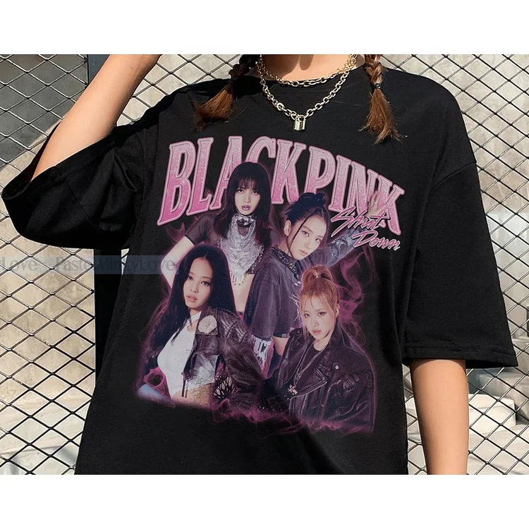 BLACKPINK Shut Down Vintage T-shirt