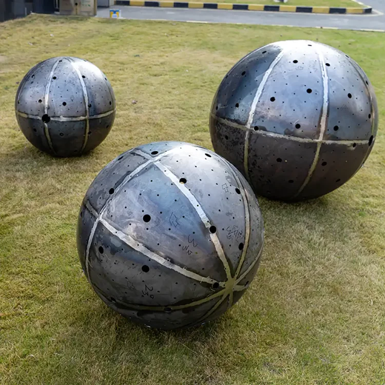hollow Corten Steel ball