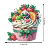 DIY Fruit Cake-Diamond Painting Ornaments（Single-Sided）