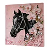 DIY Pearl Painting Horse for Home Wall Decor with Frame(30*30cm)