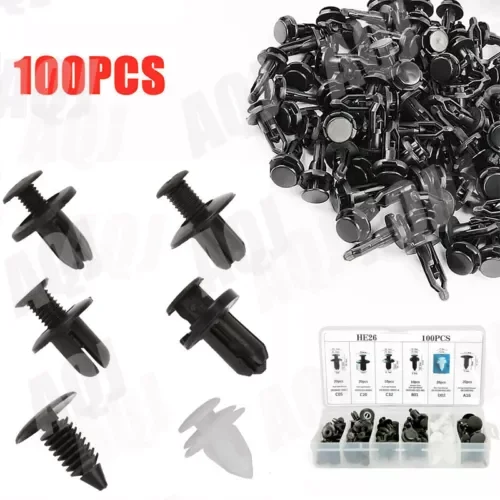 Dronehint Car Parts Fender Liner Fastener Rivet Push Clips Retainer 6 Size Universal (For: Acura) Parts