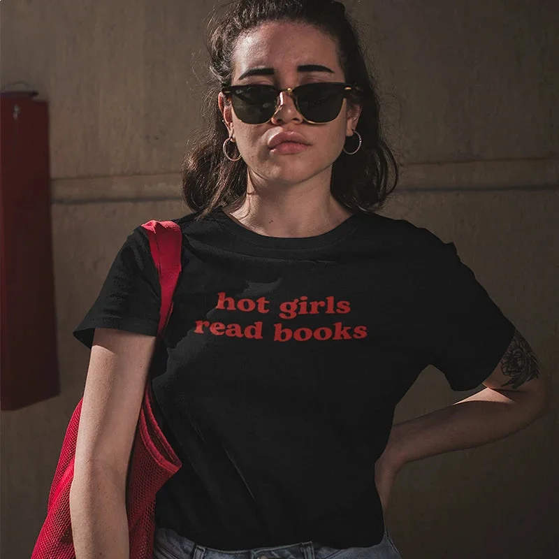 Brownm Girls Read Books Tee