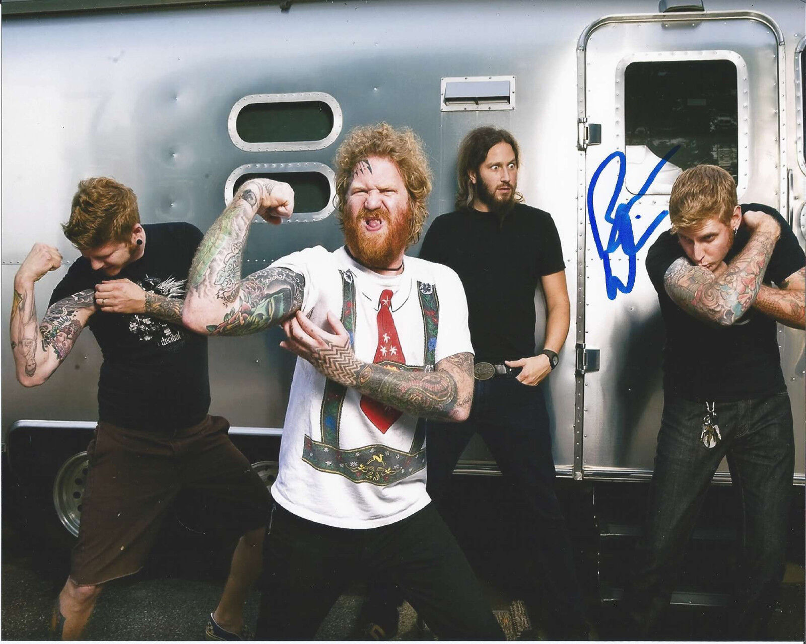 MASTODON GUITARIST BILL KELLIHER HAND SIGNED AUTHENTIC 8X10 Photo Poster painting B w/COA BAND