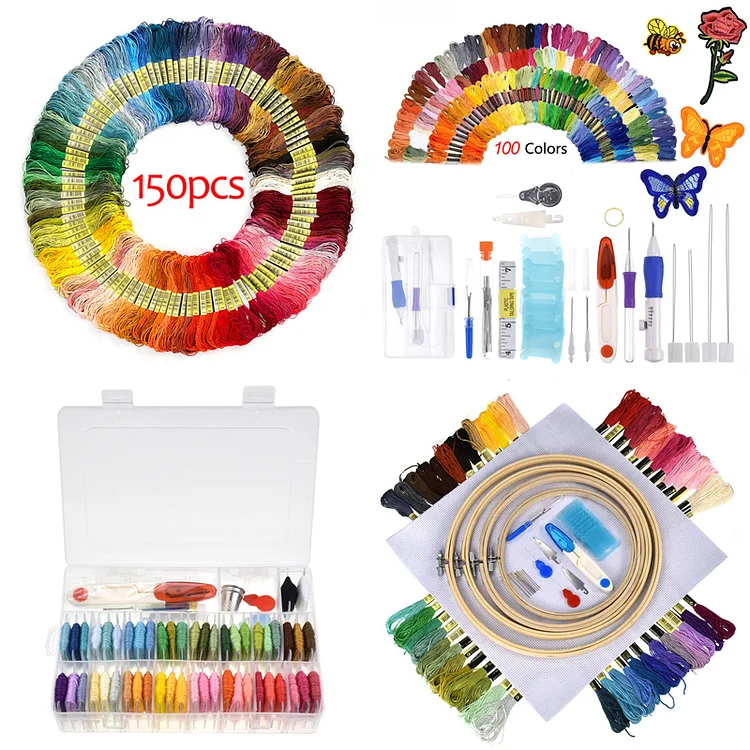 Magic Embroidery Pen Punch Needle Kit