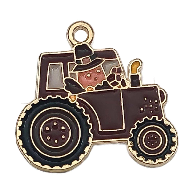 20 PCS/Package 19x18mm 19x22mm 23x14mm Alloy Animal Pumpkin Mushroom Pendant Jewelry Accessories