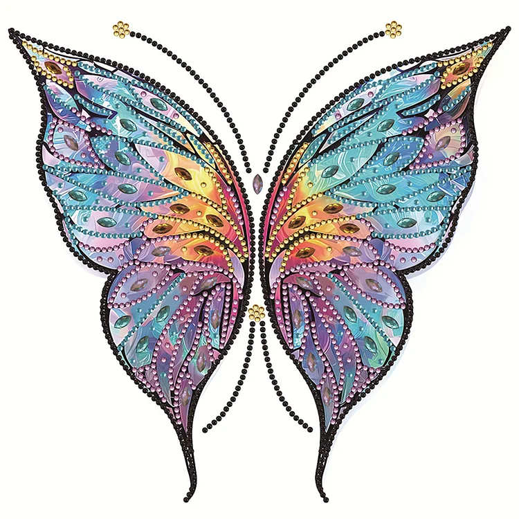 Fantasy Wings 30*30cm (Canvas) Special Shaped Drill Diamond Painting gbfke