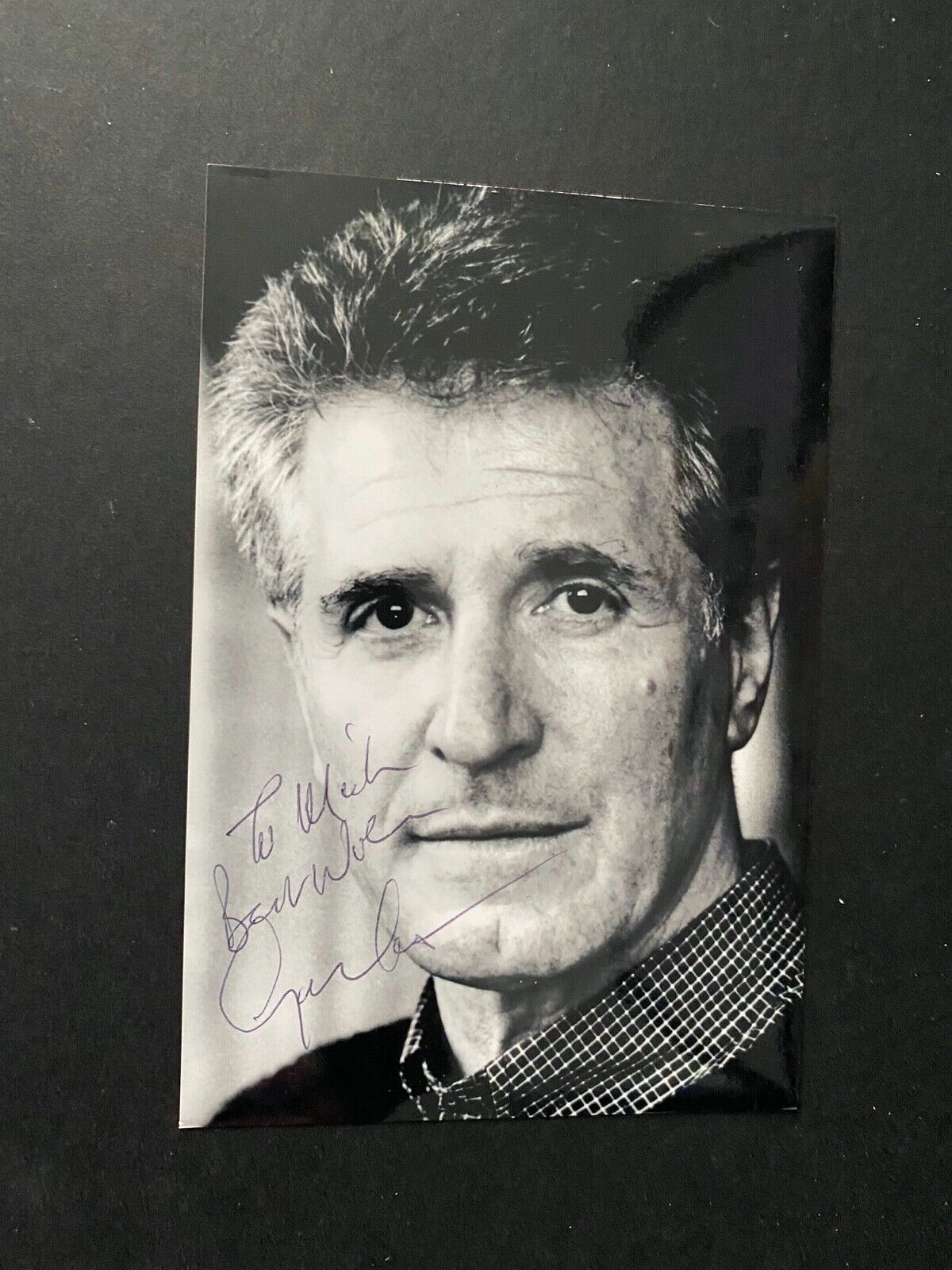 GEORGE LAYTON - DOCTOR IN THE HOUSE ACTOR - SUPERB SIGNED Photo Poster paintingS