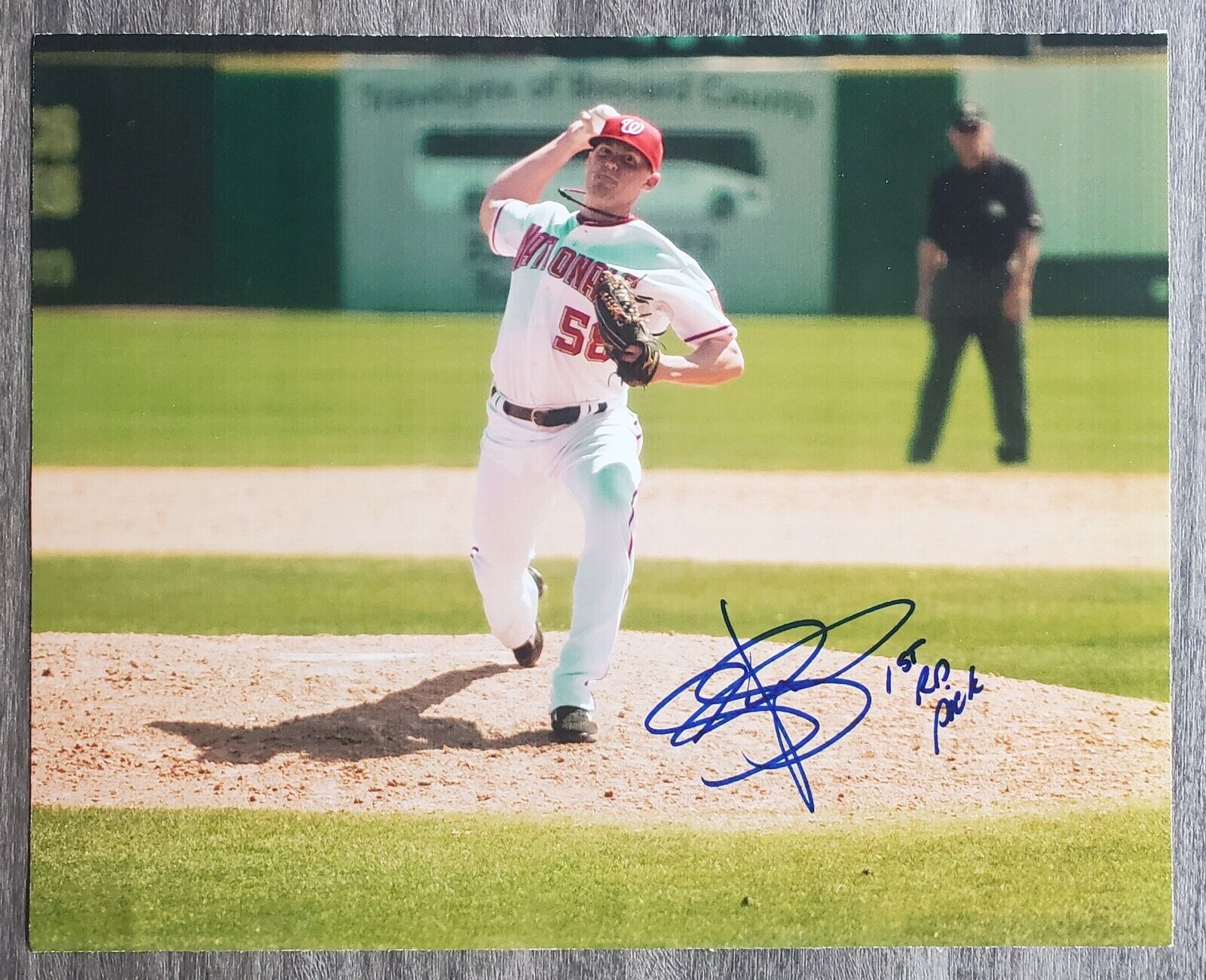 Drew Storen Signed 8x10 Photo Poster painting Washington Nationals MLB RAD