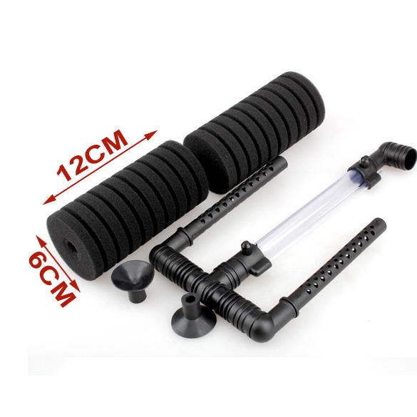 

Hot Aquarium Fish Tank Biochemical Sponge Filter Air Pump With Suction Cup, 501 Original