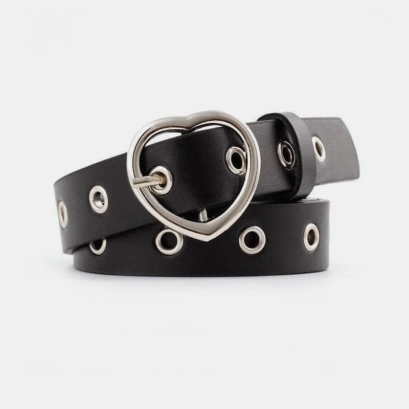 Heart Buckle Belt