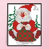 11CT/14CT Santa Claus - Stamped Cross Stitch  15*13cm/5.91*5.12in(Brand)