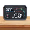 Universal Car HUD On-BD GPS Head Up Display with Speed RMP Water Temperature Overspeed Alarm Digital Speedometer Works for Most Cars