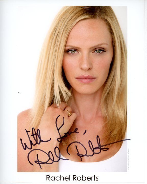 RACHEL ROBERTS Signed Autographed Photo Poster painting