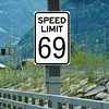 Speed Limit 69 - Vintage Metal Signs - 20*30cm/30*40cm - Warning