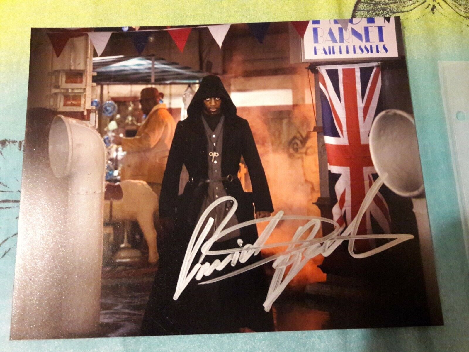 Doctor Who Autograph - David Ajaya- Dr Who Photo Poster painting signed