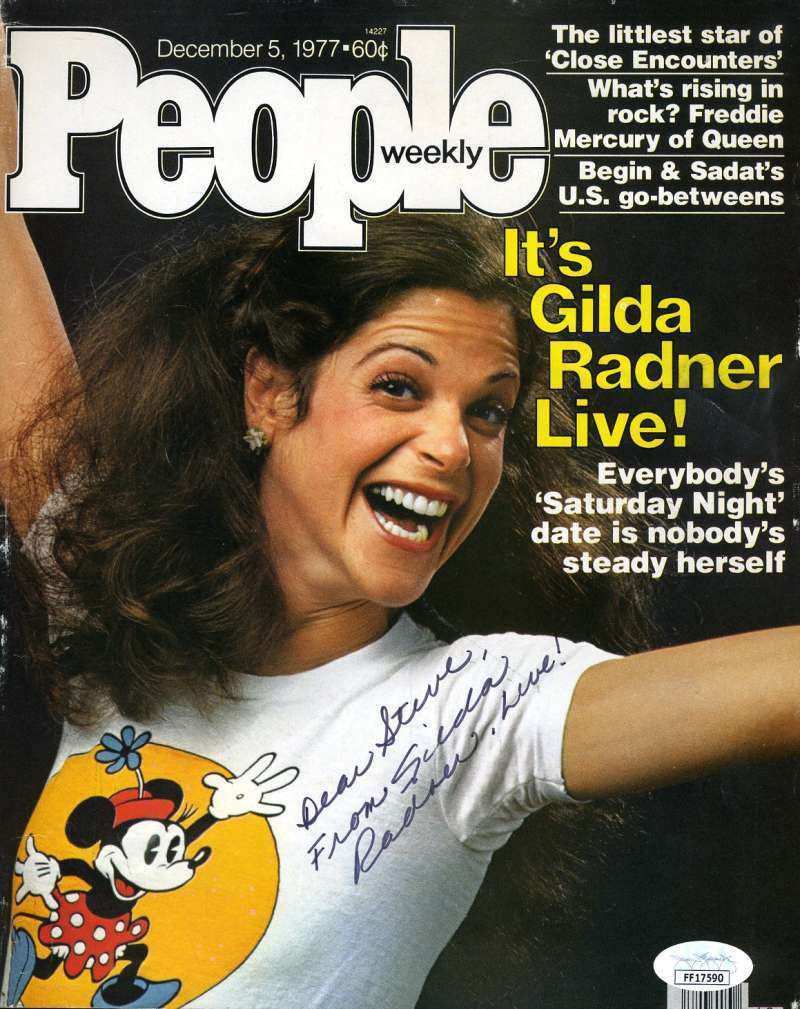 Gilda Radner Jsa Coa Autograph 8x10 Photo Poster painting Hand Signed