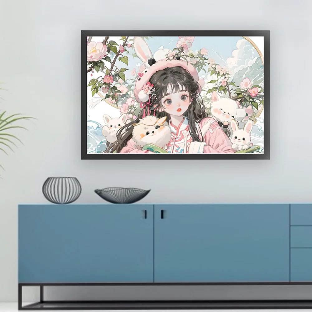 11CT Full Stamped Cross Stitch - Tiger(Canvas|60*40CM) - Eco-Friendly Cotton Thread