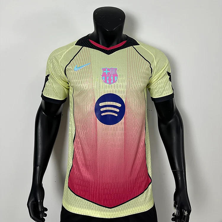 Player 25/26 Barcelona Yellow/Pink Special Edition Jersey