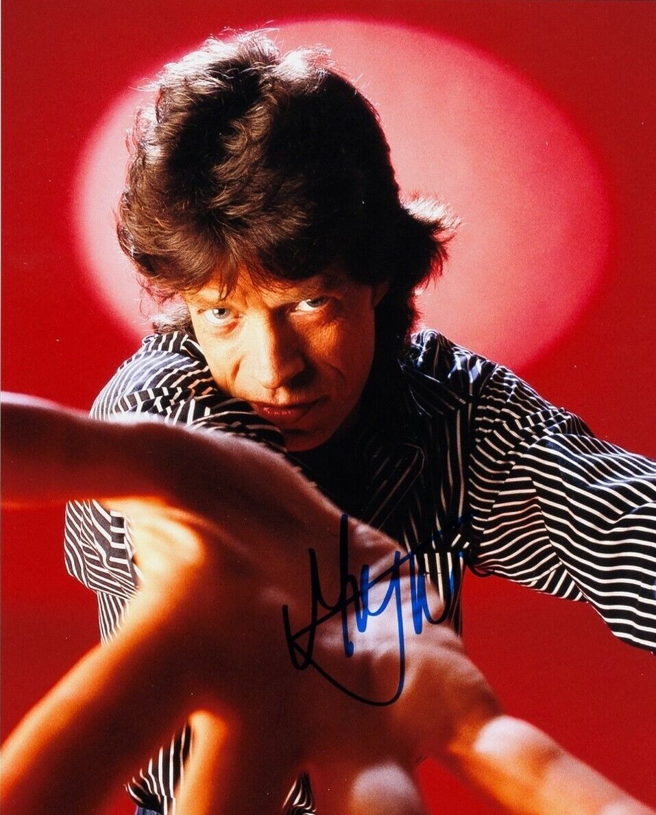 MICK JAGGER Signed Photo Poster paintinggraph - Rolling Stones Singer - Preprint