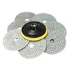 4 inch Diamond Polishing Pad Set for Granite Concrete Marble Stone Tiles
