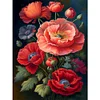 Poppy Flower - 11CT Stamped Cross Stitch 40*55cm/15.75*21.65in