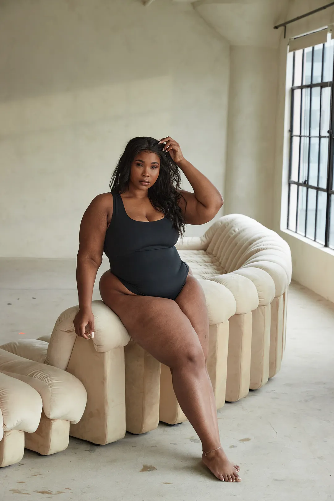 High Neck Shapewear Bodysuit