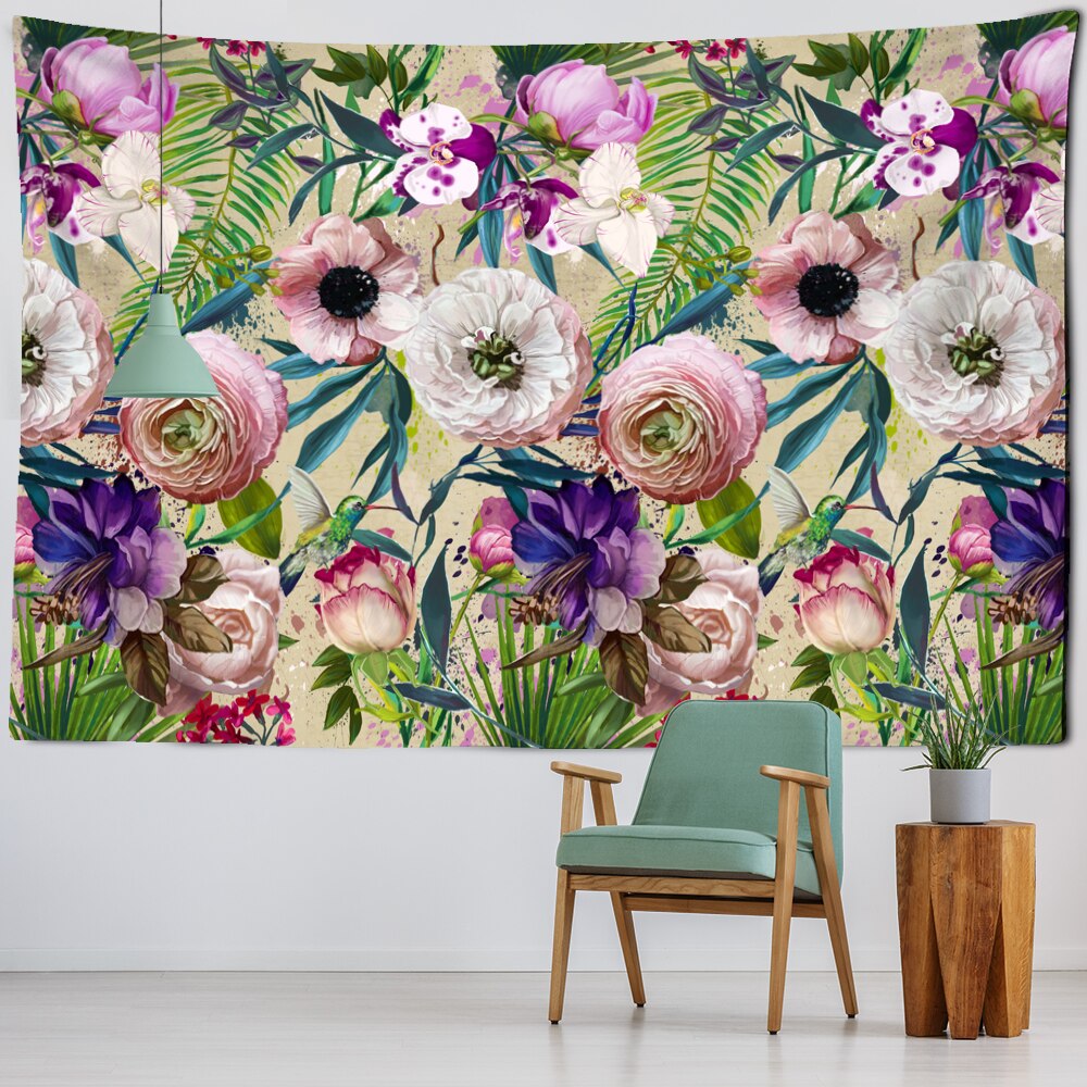 

Wall Tapestry - Flower Mandala-150*130cm, 501 Original