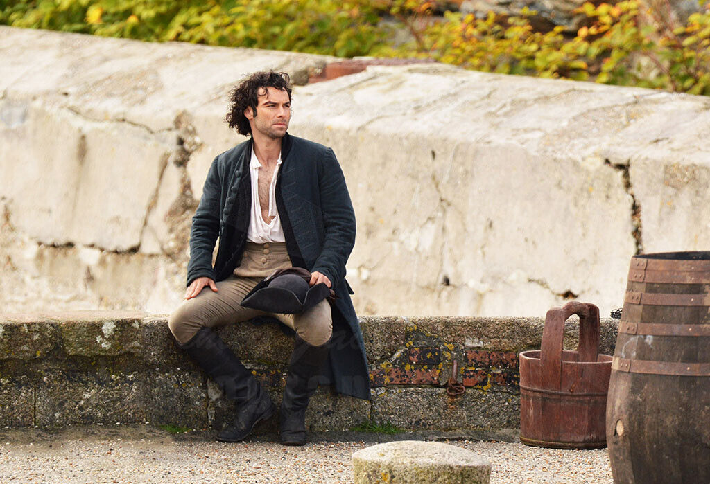 Poldark Aidan Turner Cornwall Ross Poldark 12x8 inch print picture