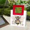 Sac &agrave; main bricolage avec peinture en diamant avec poign&eacute;e carr&eacute;e, peinture en diamant, sacs fourre-tout kits, peintures multi-usages en diamants, sacs &agrave; main cr&eacute;atifs pour femmes, cadeau artisanal (honey insect)