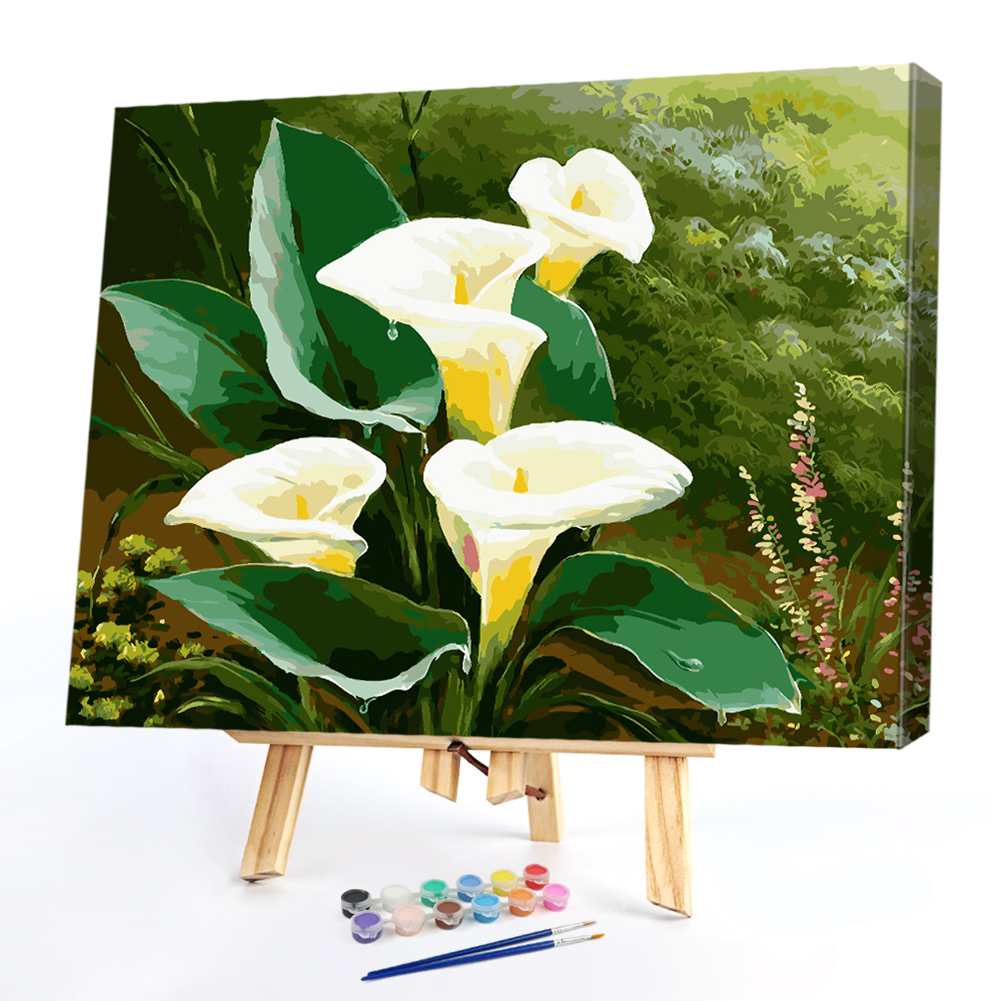 

40*50CM - Paint By Numbers - Flowers, 501 Original