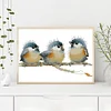 Three Bird-14CT Counted Cross Stitch Kit(25*14cm)