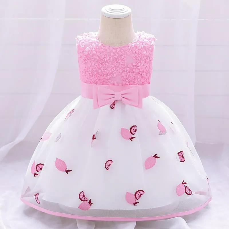 2021 Cute 2 1 Year Birthday Dress For Baby Girl Clothes Princess Dress Party And Wedding Dresses Farmhouse Style 3 12 24 Month