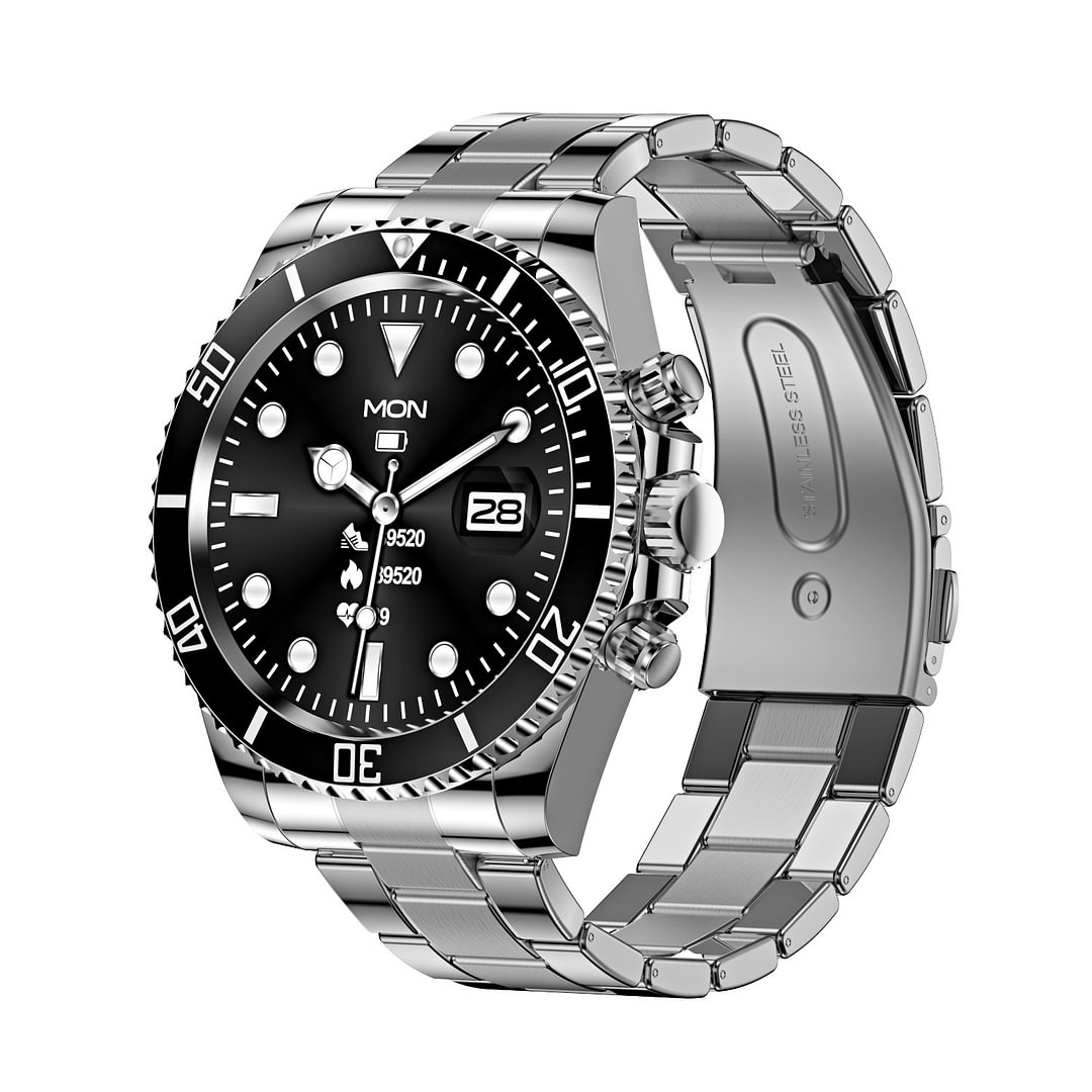 Father's Day 50%OFF!Smart Watch Bluetooth Heart Rate Blood Pressure Casual Smart Watch For ANDROID/iOS