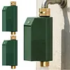 Tuyas WiFi Water Timer Smart Valve Controller Brass Inlet & Outlet Automatic Garden Irrigation Machine APP Voice Control Intelligent Sprinkler Timer for Home Garden Planter