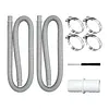 1.5m Swimming Pool Pump Replacement Hose Leak-Proof Inflatable Hot Spring Pools Hose 32mm Above Ground Pools Filtration Pump Hoses For INTEX 300/330/530/1000 Accessory