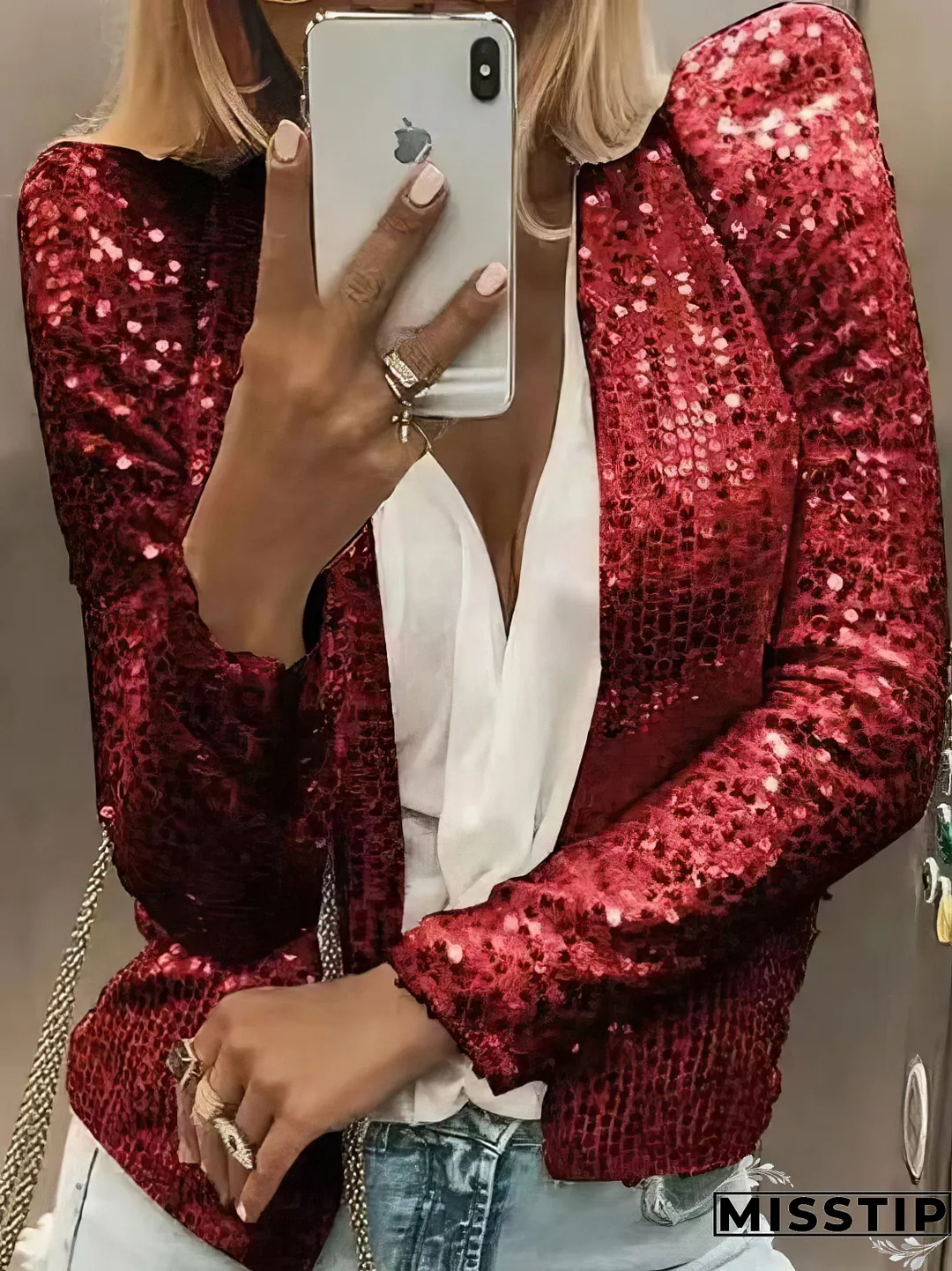 Fitted Knit Cardigan