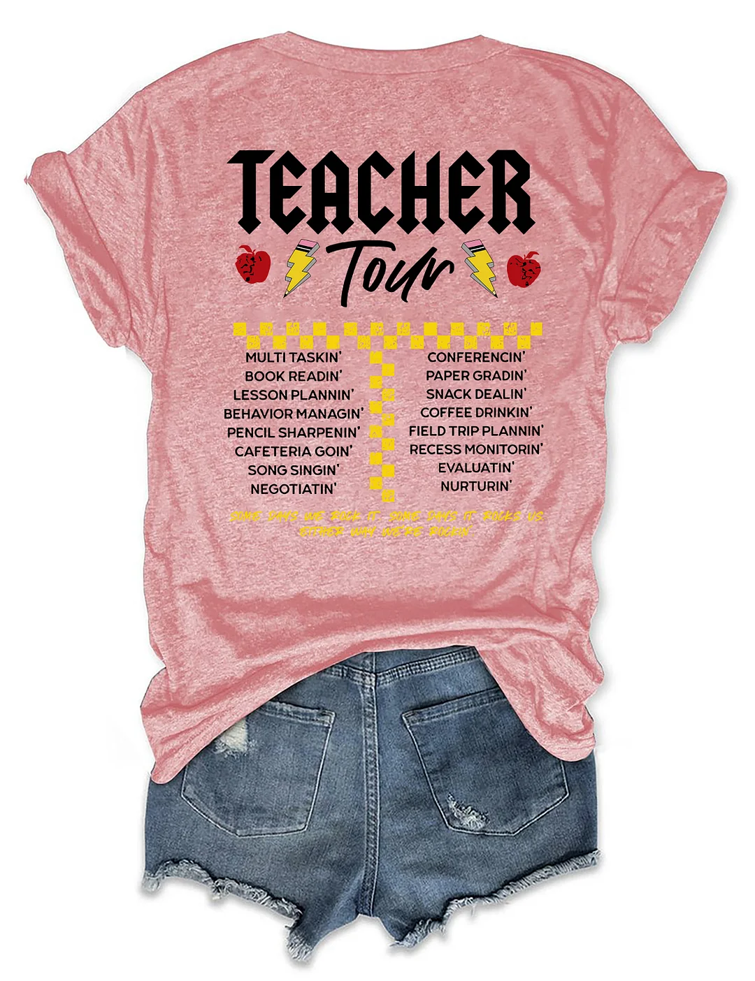 ABCD Teacher Tour T-shirt