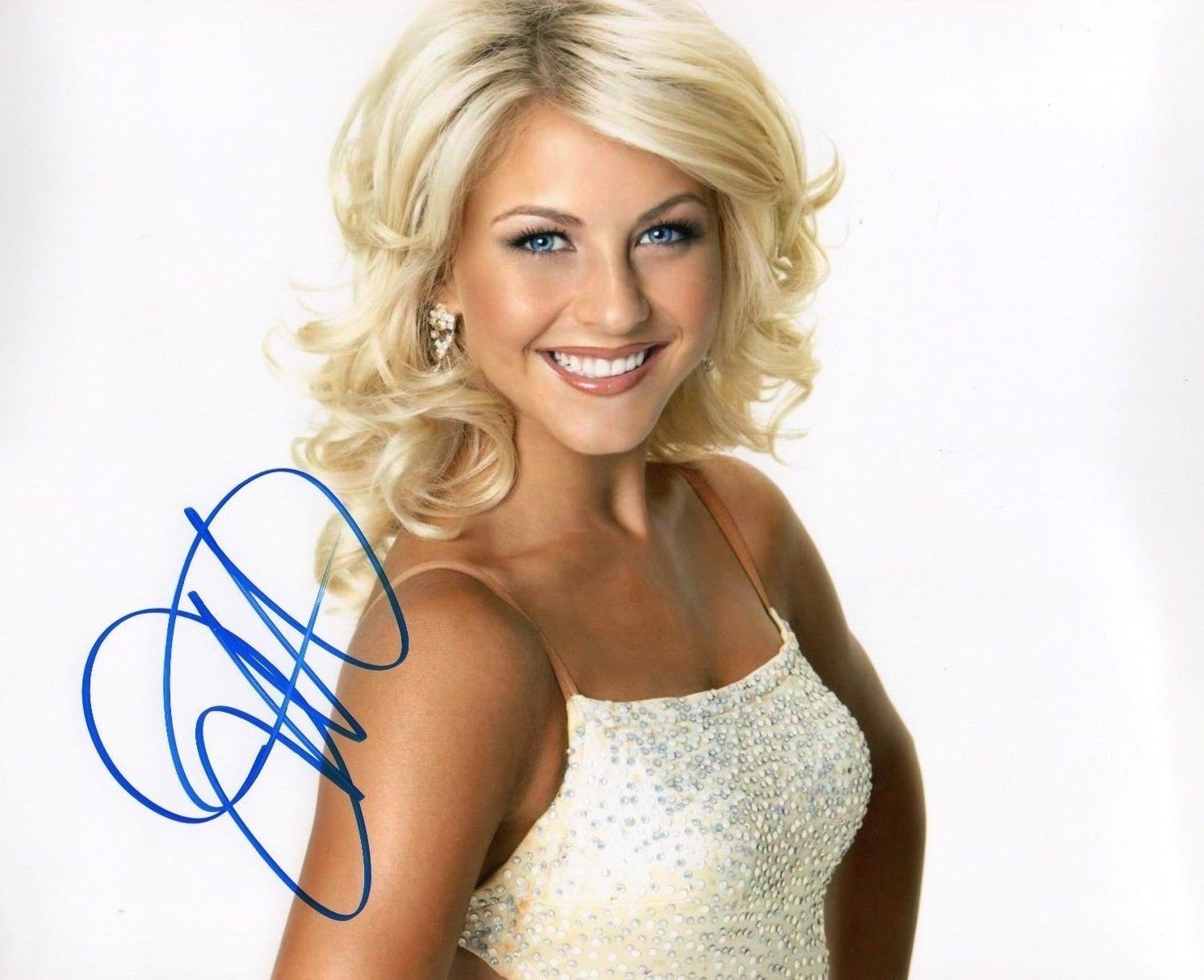 JULIANNE HOUGH AUTOGRAPHED SIGNED A4 PP POSTER Photo Poster painting PRINT 3