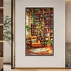 (45*75cm)Bookshelves - Full Square Drill Diamond Painting